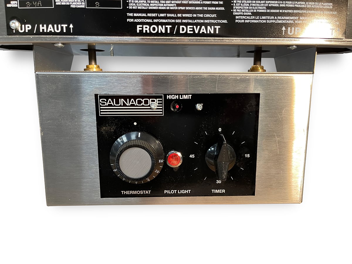 Built-In Control – Saunacore Only