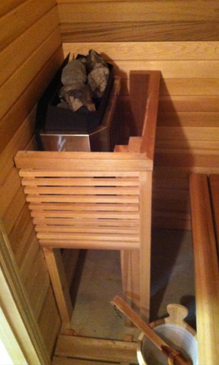Home Sauna Interior