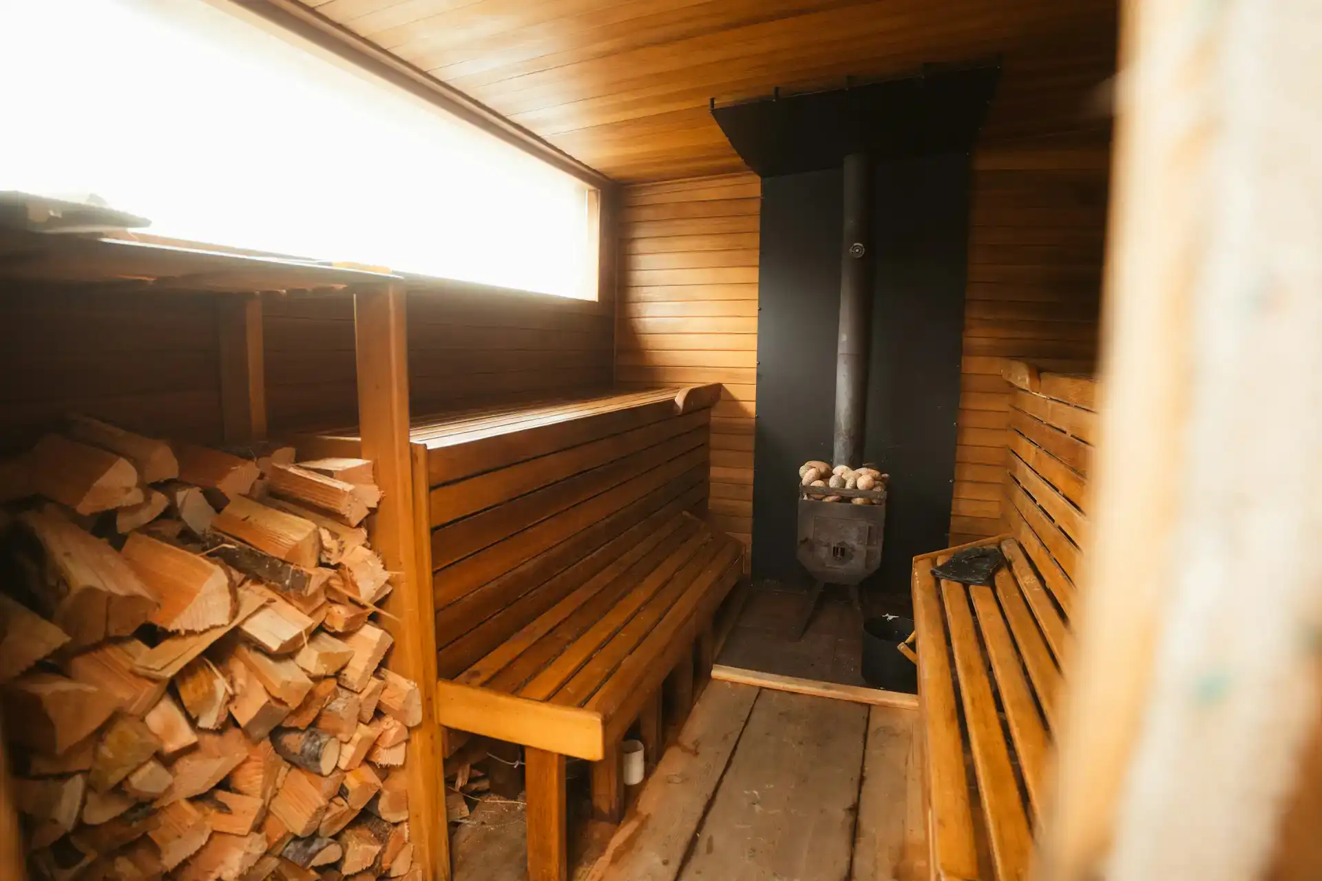 build your own sauna